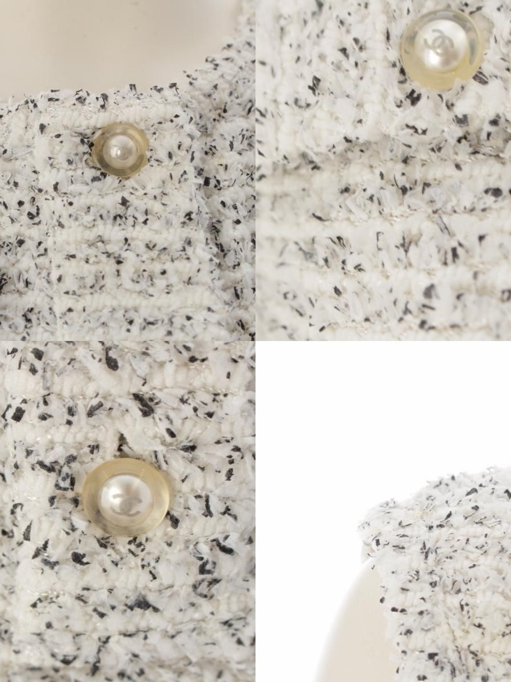 CHANEL Seoul CC Buttons Lesage Tweed Dress / Size EU36 - Picture 8 of 10